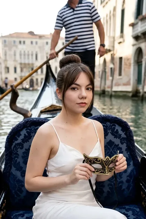 Образ Venice Gondola Editorial