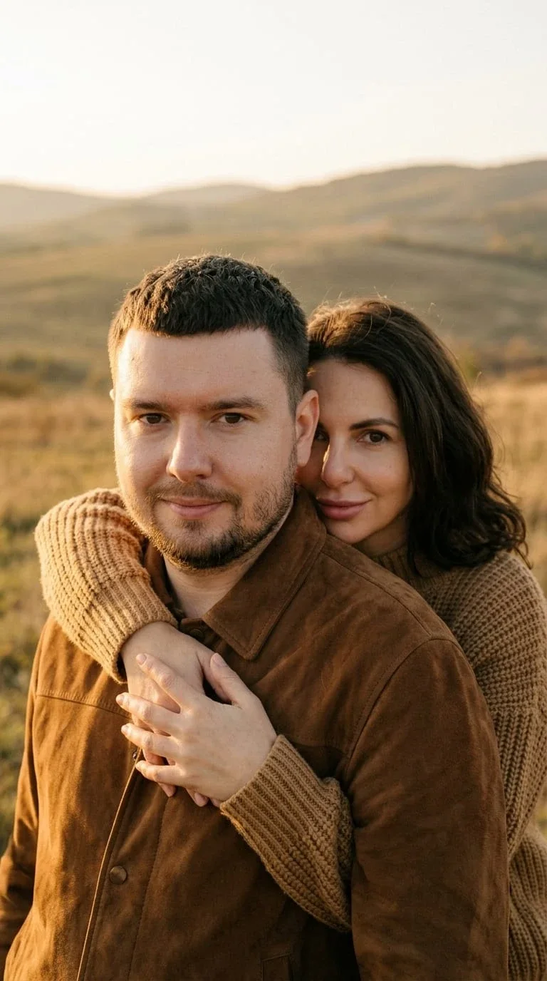 Пример фотообраза За спиной