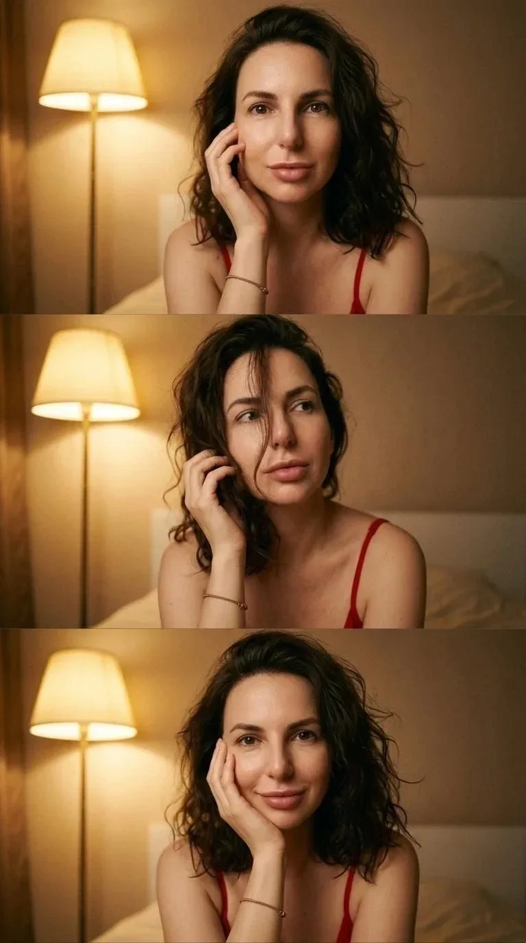 Пример фотообраза Тёплый вечер