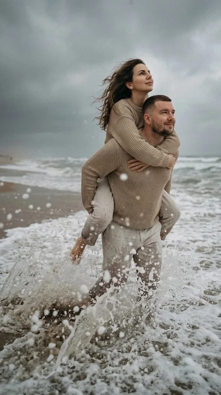 Пример фотообраза Брызги и смех