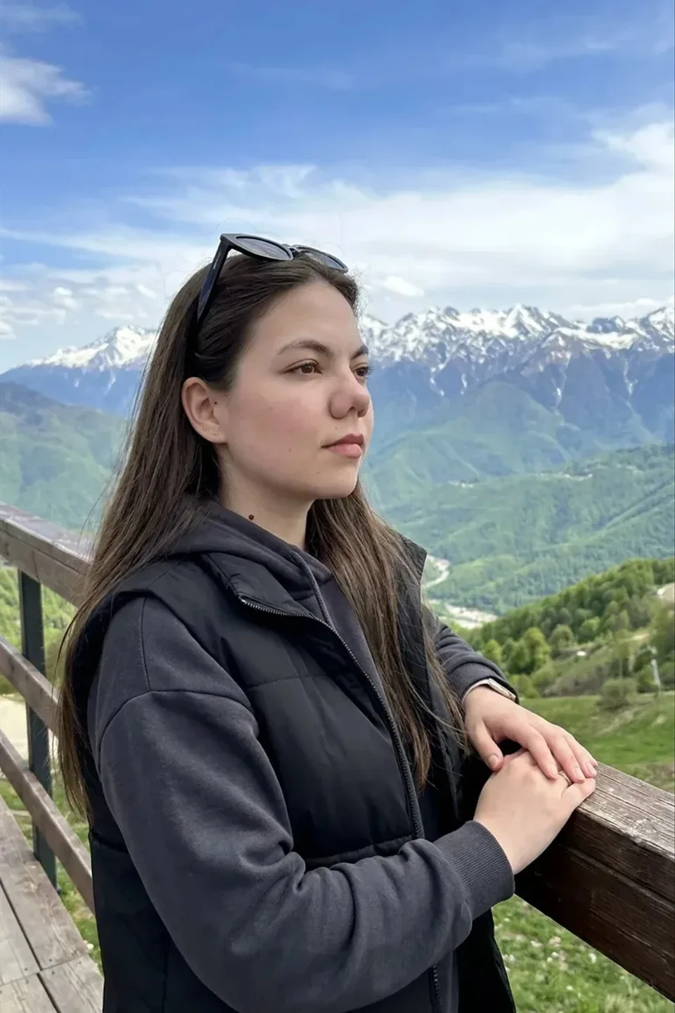 Пример фотообраза Mountain View