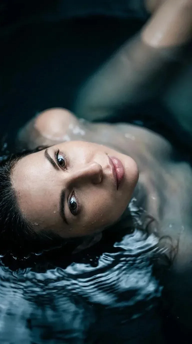 Пример фотообраза Под водой