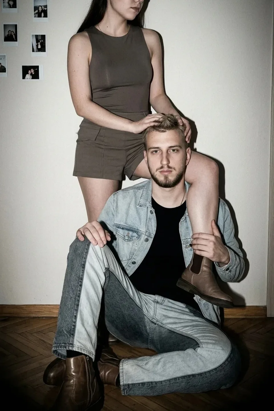 Пример фотообраза Флэш и тени