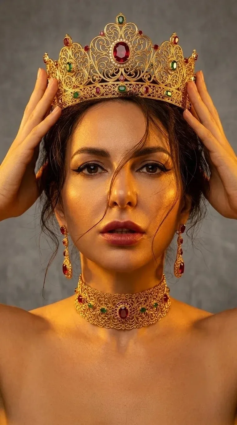 Пример фотообраза Корона и студия