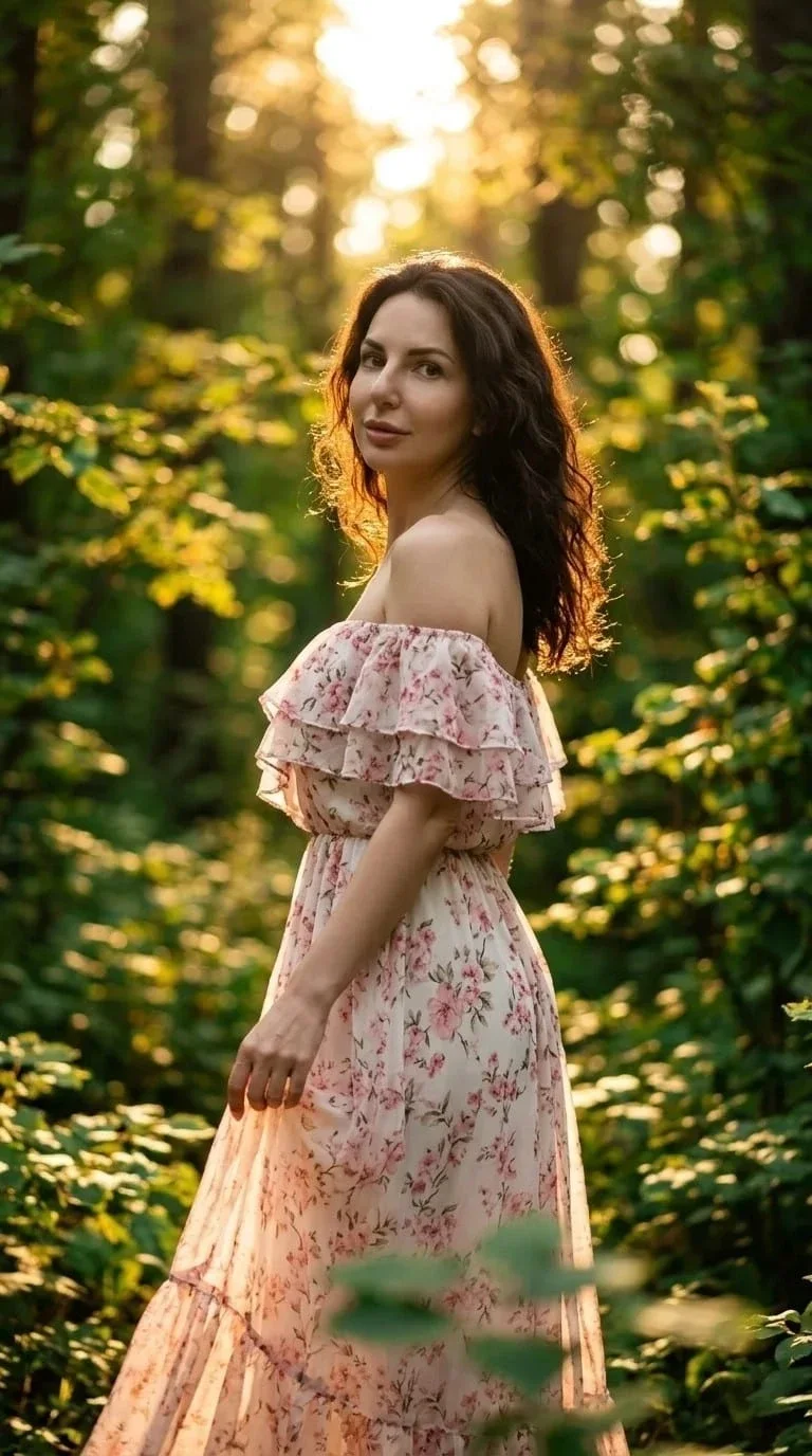 Пример фотообраза Лесная фея