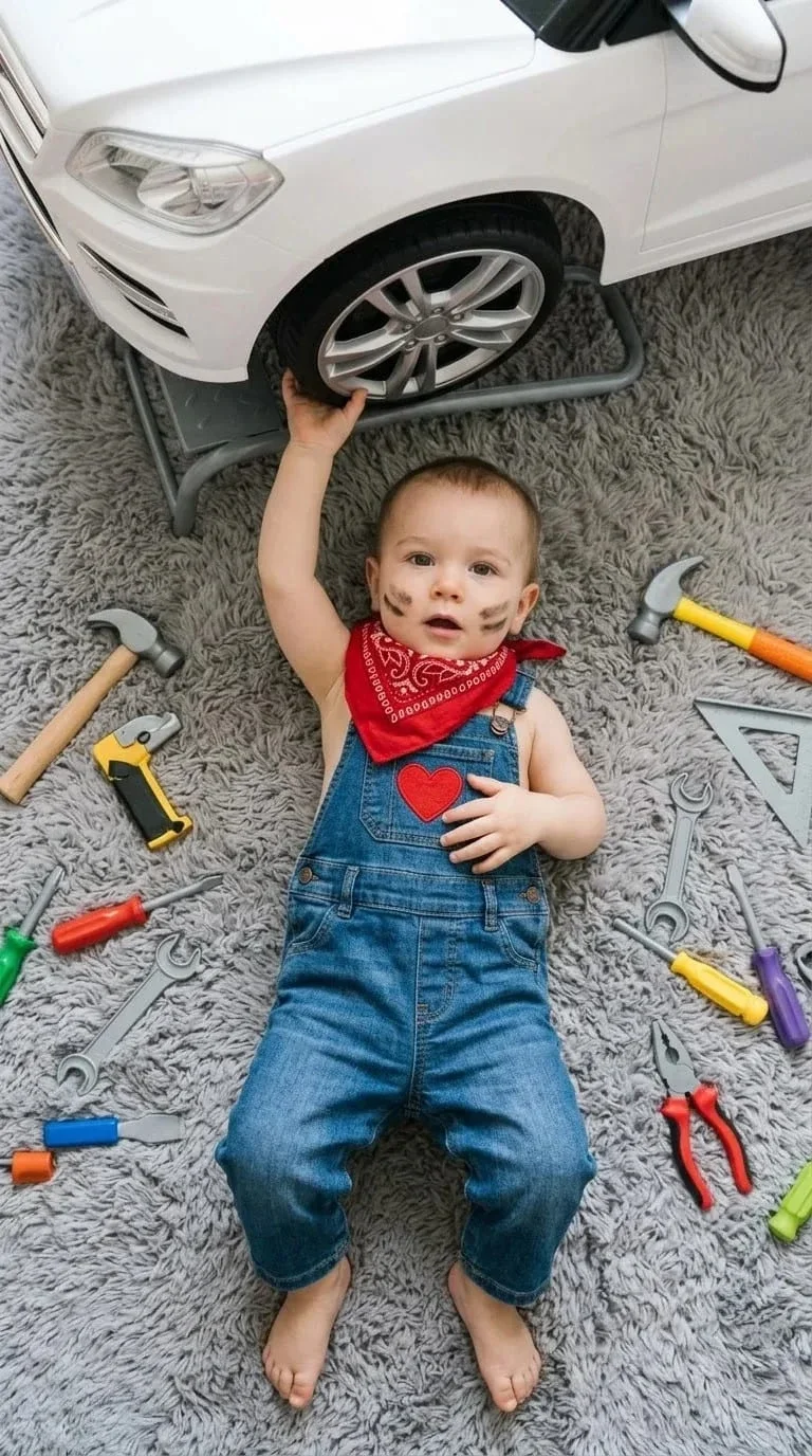 Пример фотообраза Механик
